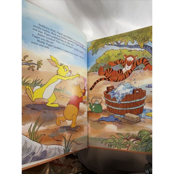 Disney's The New Adventures of Winnie the Pooh: Stripes Large Hardcover Kid Book - Picture 9 of 10